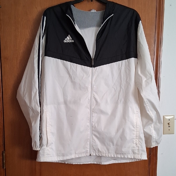 Adidas Monochrome Zip-Up Jacket - Picture 1 of 4